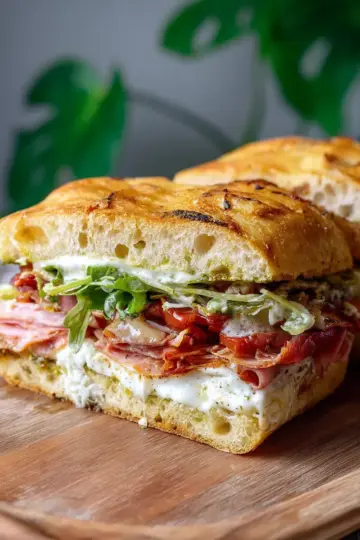 The Ultimate Gourmet Ciabatta Sandwich