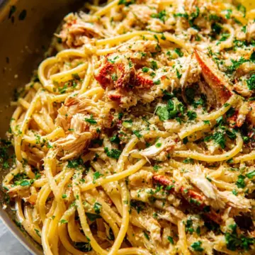 Quick and Easy Crab Pasta