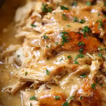 Crockpot Chicken & Gravy