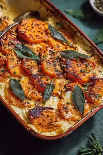 Butternut Squash Gratin
