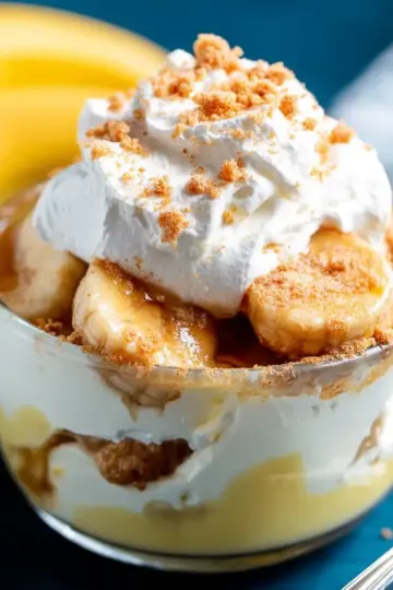 Bananas Foster Banana Pudding