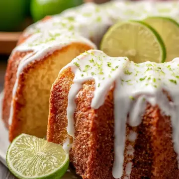 Key Lime Pound Cake