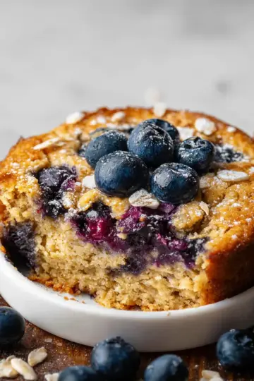 Blueberry Oat Cake