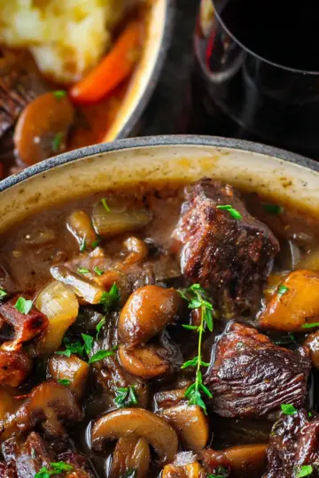 Wild Mushroom and Beef Stew