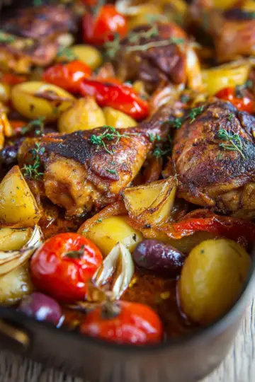 Spanish Chicken Tray Bake
