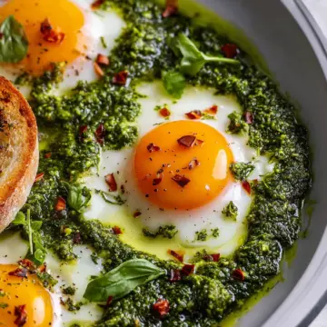 Pesto Eggs