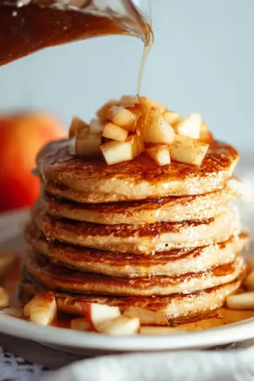 Healthy Apple Pancakes