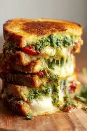 Pesto Grilled Cheese