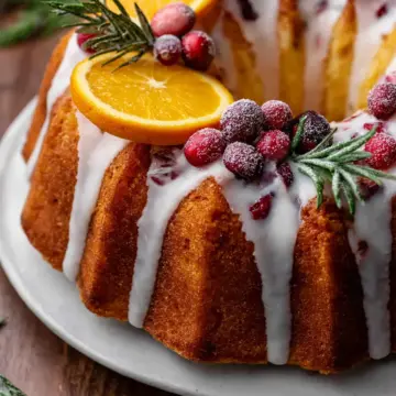 Cranberry Orange Bundt Cake
