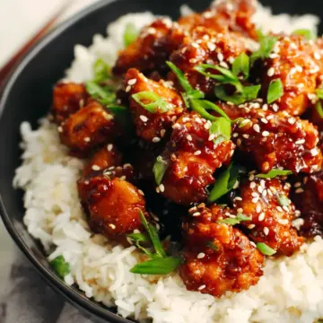 Baked Honey Sesame Chicken