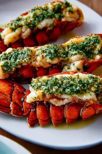 Baked Lobster Tails with Garlic Butter