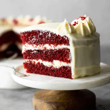 Red Velvet Cake with Cream Cheese Frosting