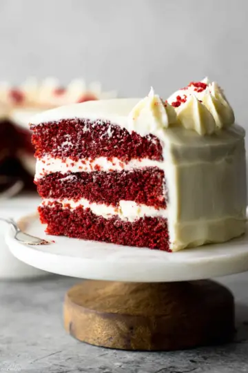 Red Velvet Cake with Cream Cheese Frosting