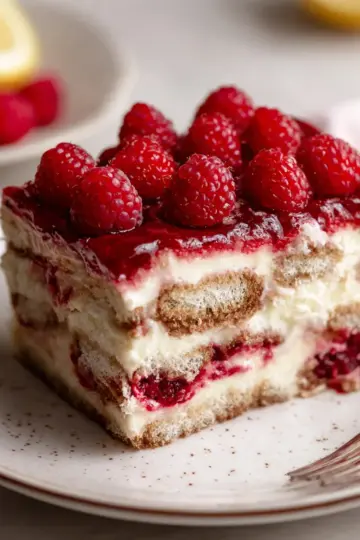 Raspberry Tiramisu