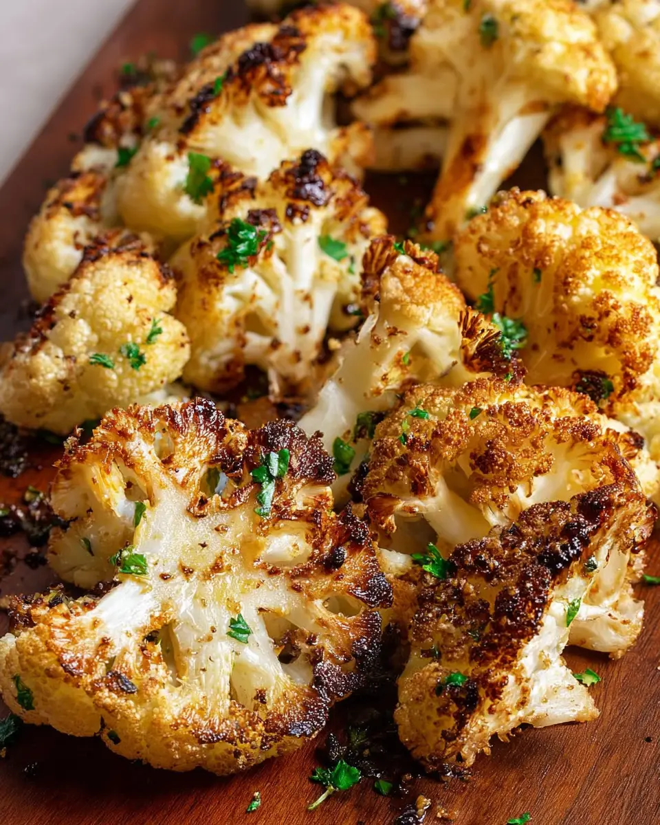 roasted cauliflower